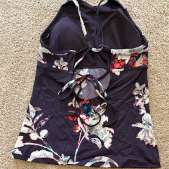 Athleta Tankini in Floral print size Medium - Picture 2 of 3